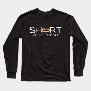 Short best friend with dachshund  dog Long Sleeve T-Shirt